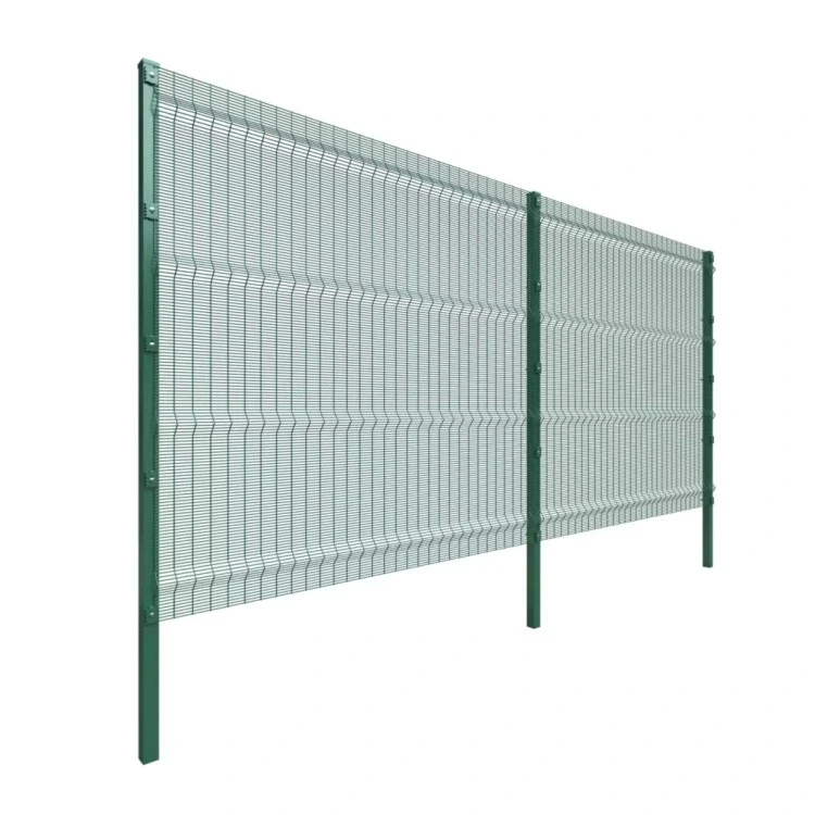 high quality 358 wire mesh fence anti climb anti theft garden Hot Dipped Galvanized pvc coated barrier security fence for prison