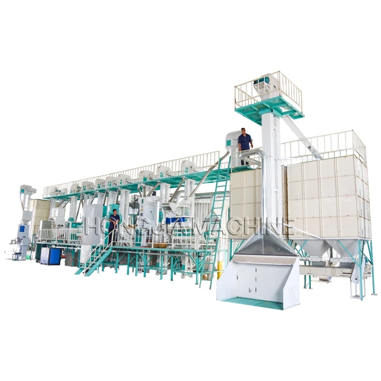 China 60TPD Automatic Rice Mill Plant Price Complete Sets Rice Mill Machine Price