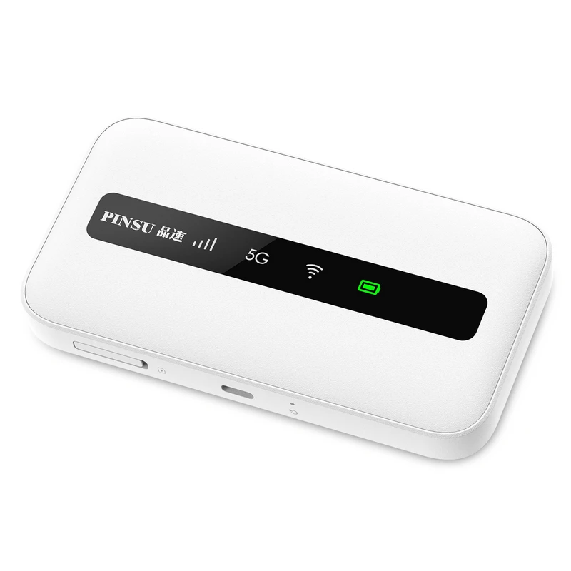 PINSU R100 5G точка доступа Wi-Fi 6 3600 мАч батарея портативный маршрутизатор Qual-comm SDX55 Sub-6