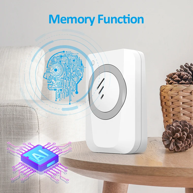 Auto-learning wireless doorbell QH-819 ring bell