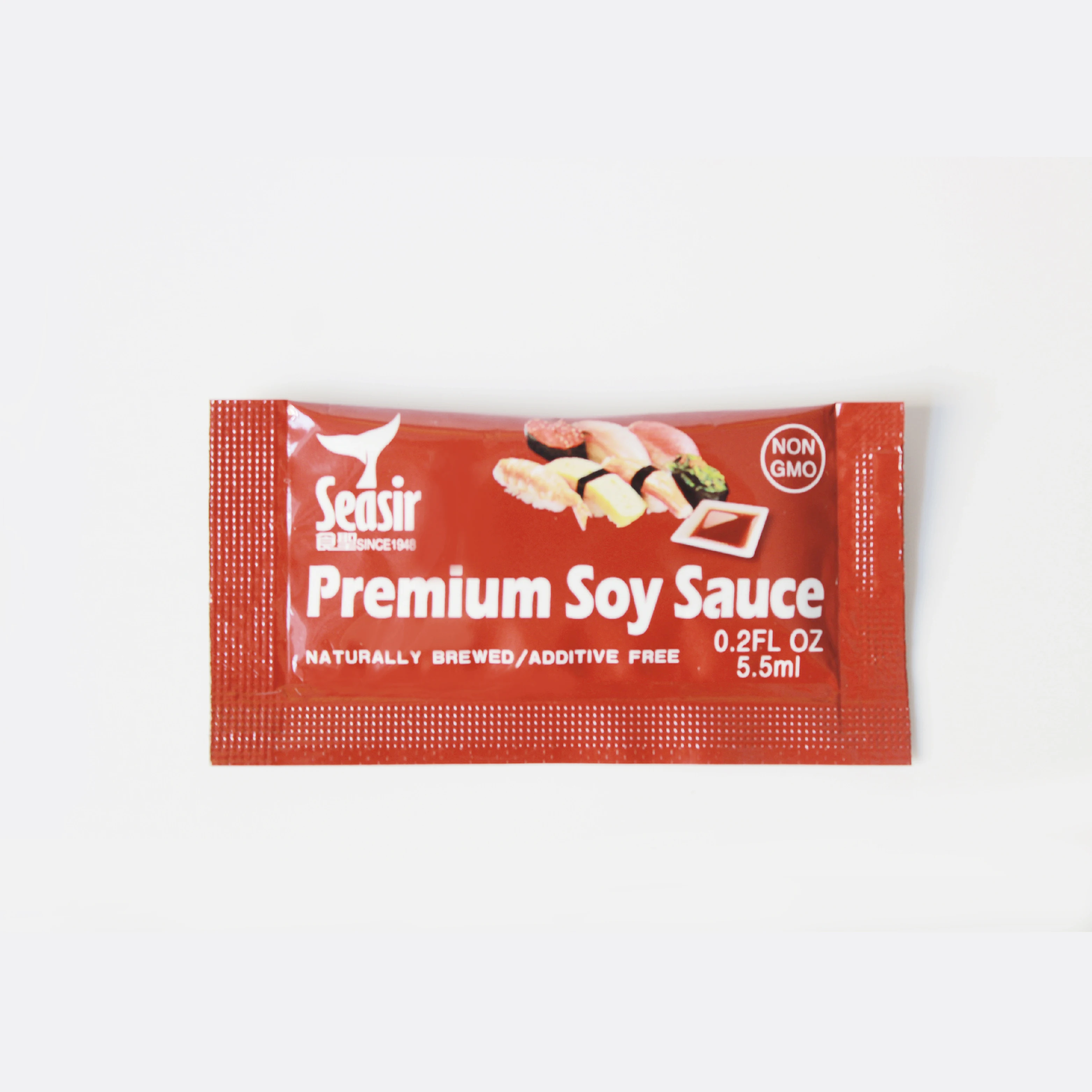 Shandong seasir brand mini soy sauce sachet to go package soy sauce  small bag soy sauce 5ml-10ml