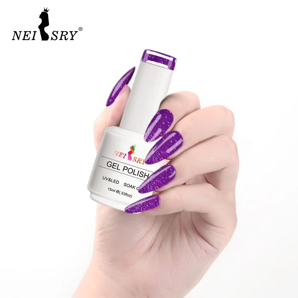 Neiss Wholesale Bulk Glitter Gel 80 Colors Chameleon Mermaid Gel 1kg UV Gel Nail Polish
