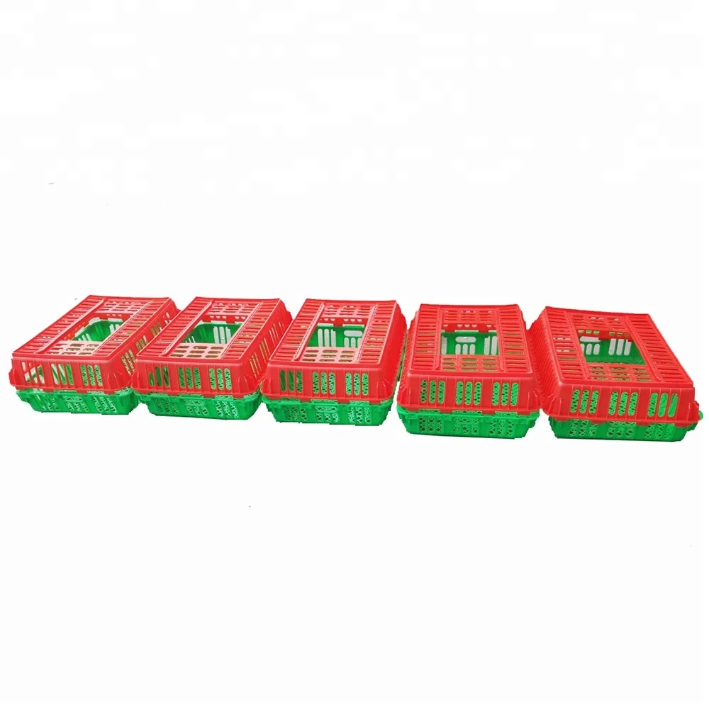 Heavy Duty Mesh Plastic Poultry Transportation Chick Crate