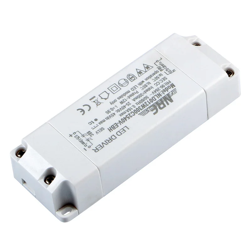Oem источник питания 12 В/10 Вт 20 25 30 36 50 60 80 100 120 150 250 светодиодный драйвер