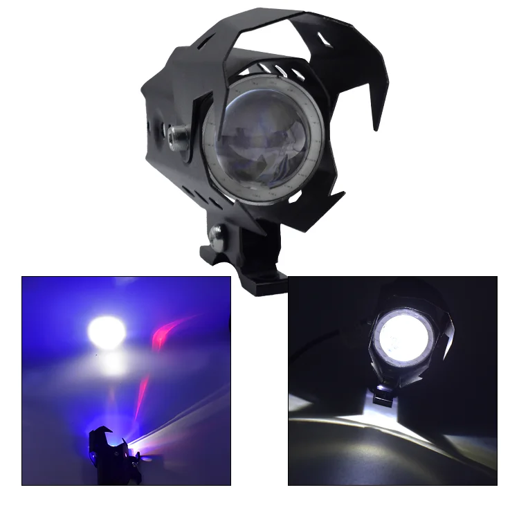 Сверхъяркая передняя фара U8, высокая мощность, аксессуары для мотоциклетных фар, светодиодная фара безопасности для мотоцикла