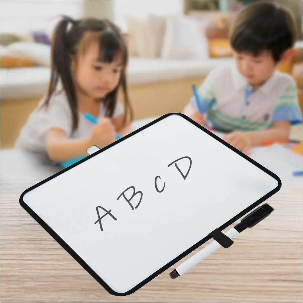 Meeting Notes Drawing and Writing Mini Dry Erase Board Magnetic Portable Dry Erase Board With Marker