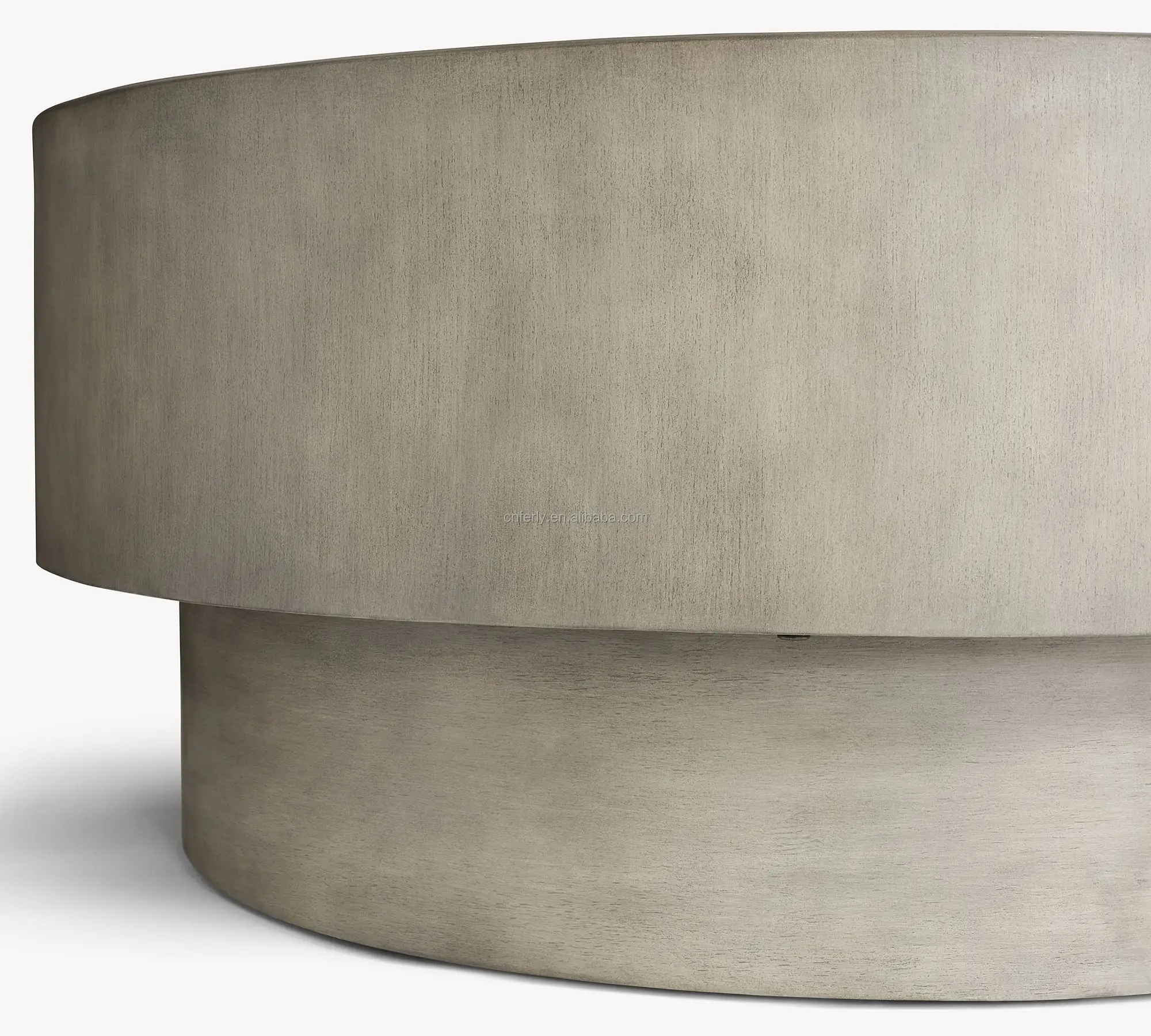 Modern Style Luxury Living Room Concrete Round Coffee Table