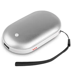 Best selling products 2022 mini power bank mobile charger innovation portable charging hot pack electric 5V/5000mAh hand warmer