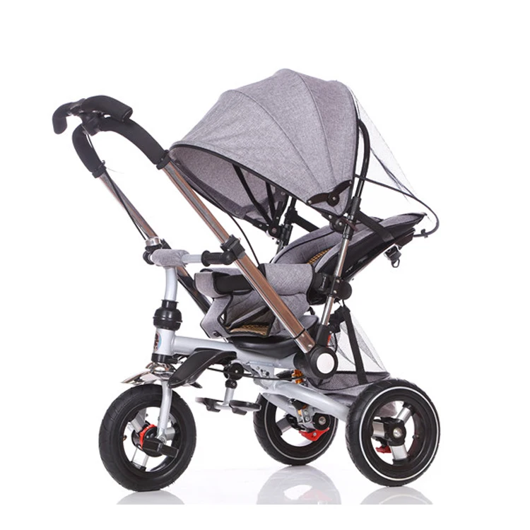 Горячая Распродажа Multifuncional детский велосипед 3 колесный для детей Triciclo Com Capuz Infantil трехколесный