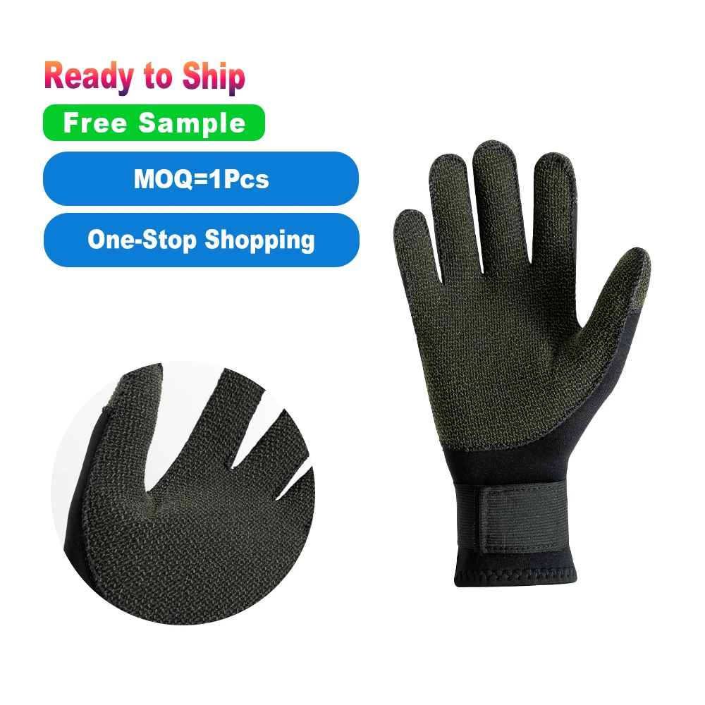 3MM  insulated fishing  equipment  waterproof diving gloves