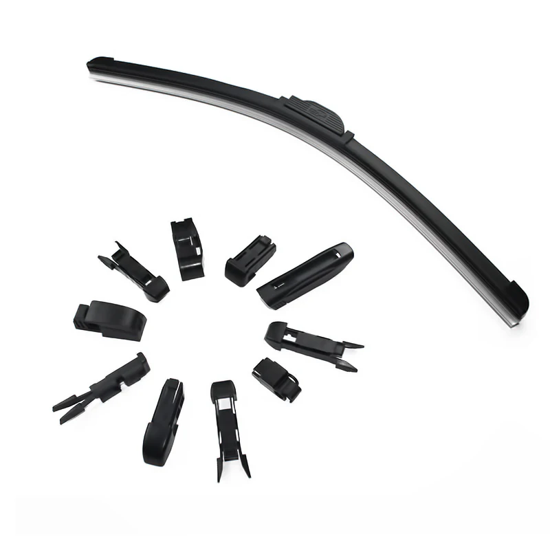 Auto car windshield wipers 3-section and 5-section stainless steel wiper for china factory hot sale
