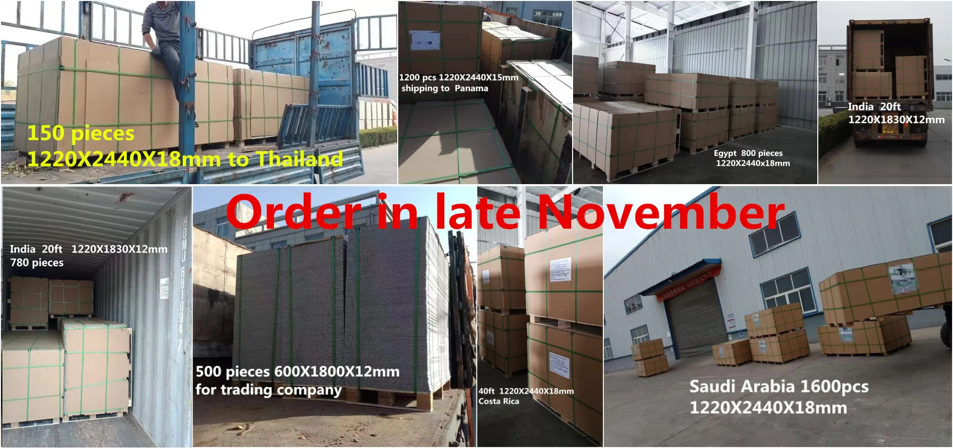 Replace waterproof plywood PP material concrete formwork