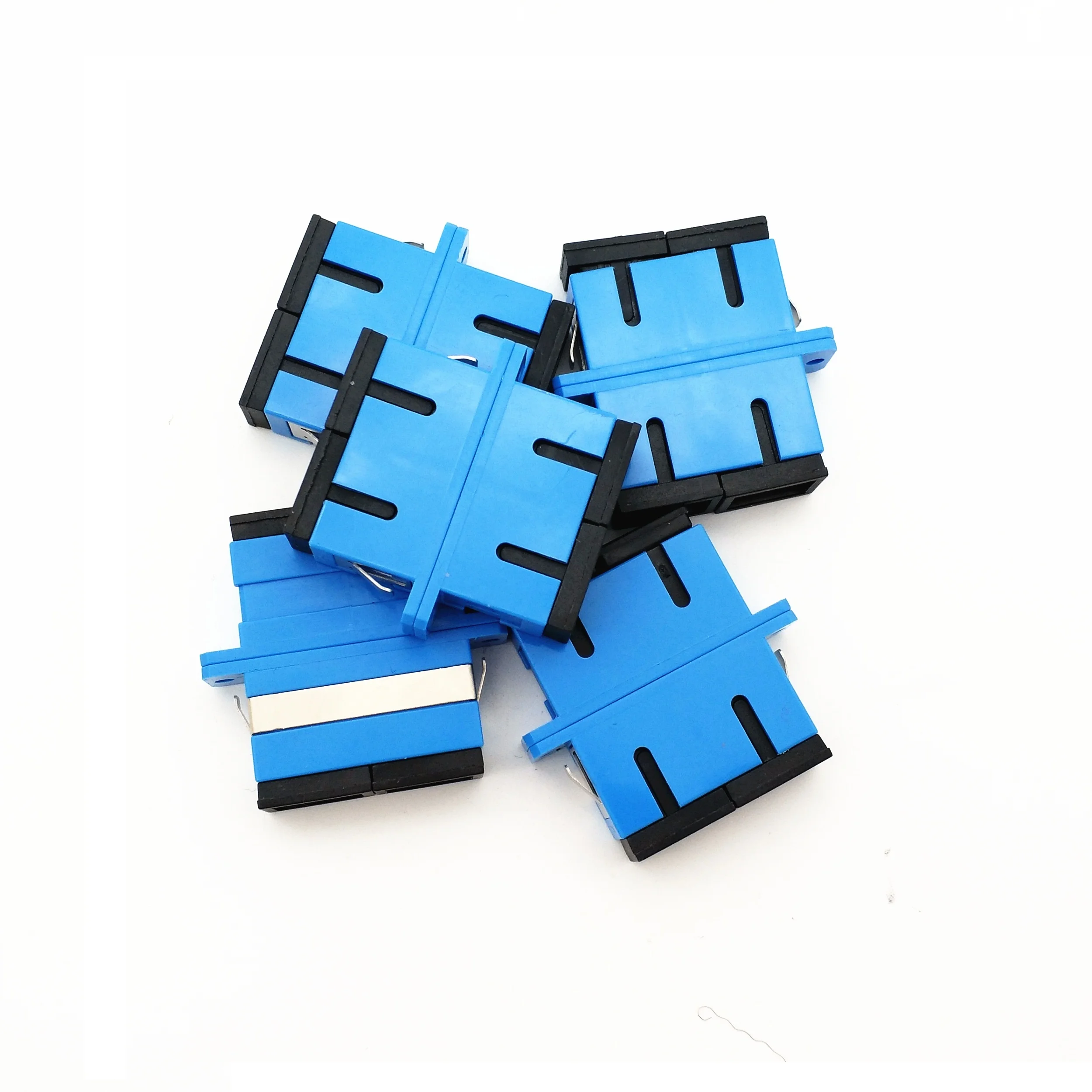 SC UPC Optic Fiber Adapter Single Mode Duplex FTTH SC UPC Fiber Connector Coupler