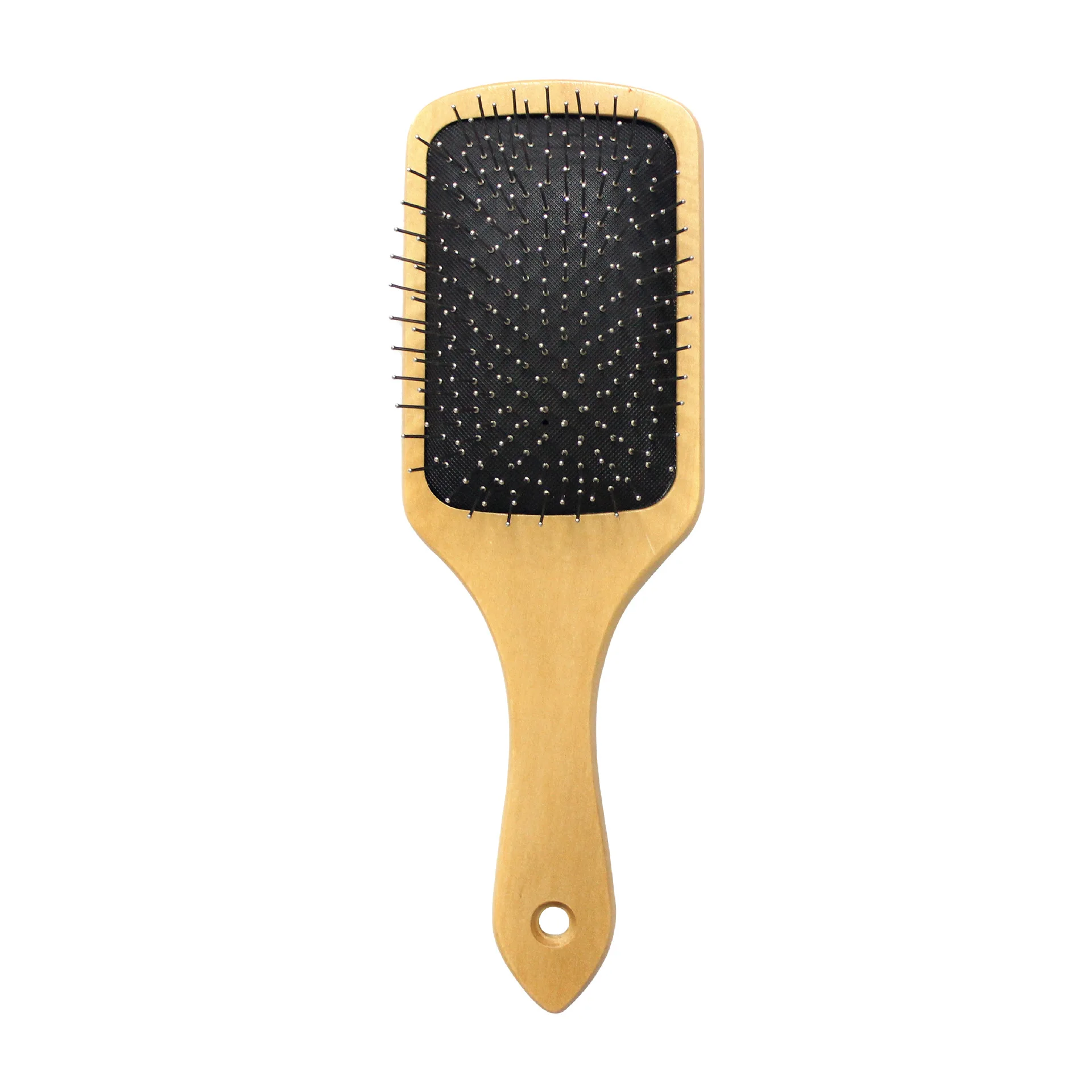 2024 New Style degradable Fashion Nature Bamboo/Wooden long hair for women thick curly hair Hair Brush scalp Massage Comb