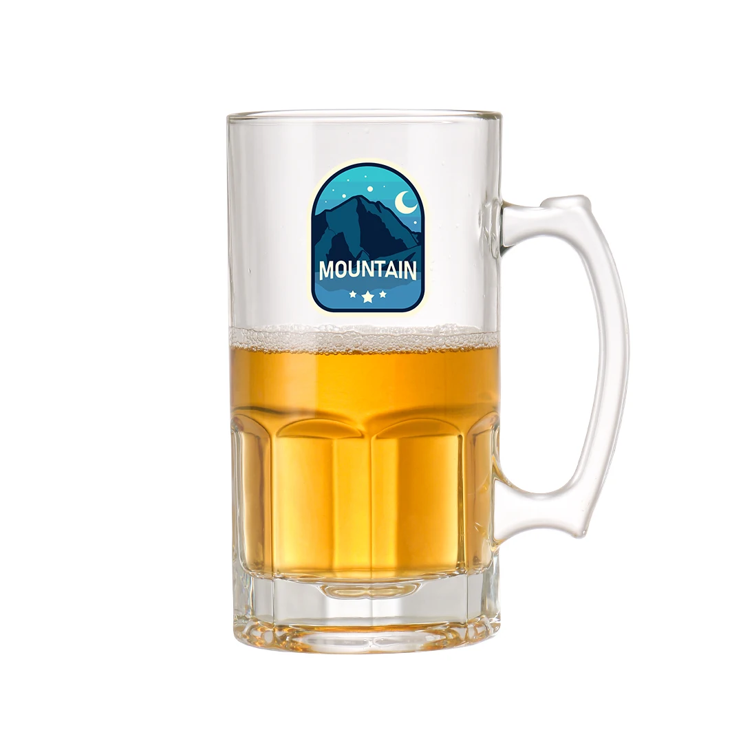 Germany Oktoberfest HB Stout stein with handle small medium large capacity sizes beer glass mug with personalized logo printing