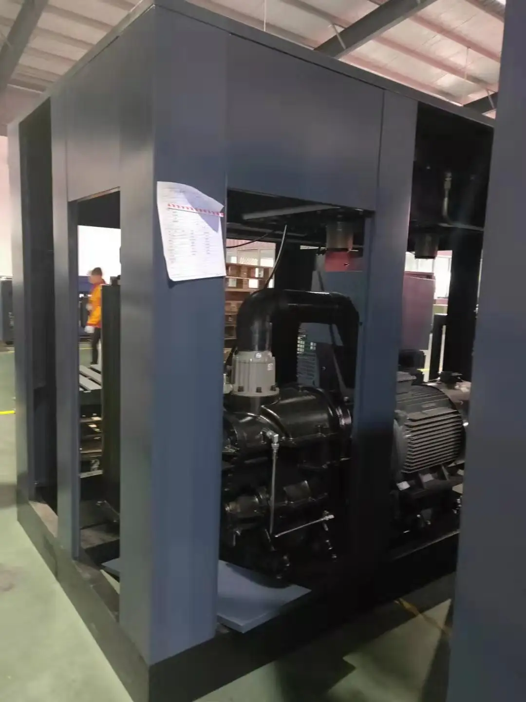 Сделано в Китае 100hp 8 бар воздушный винтовой компрессор 220V 60HZ IP54 для продажи