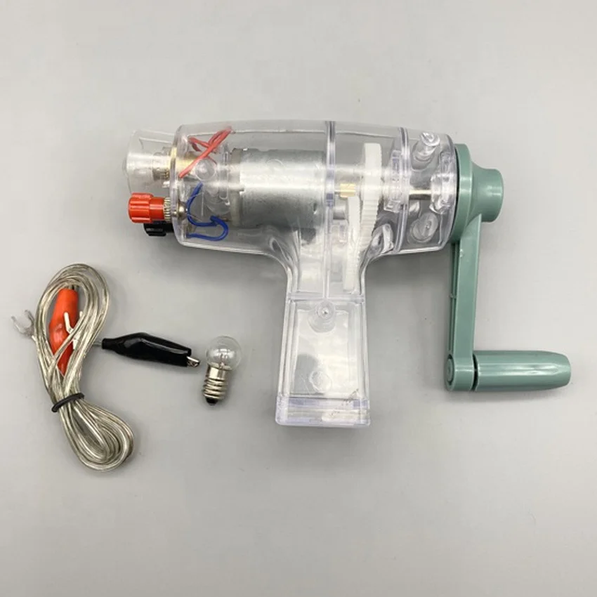 Factory supply high quality lab equipment physical DC 12V hand generator