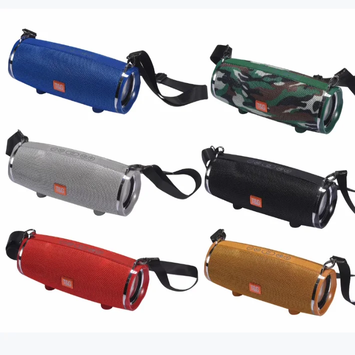 Tg189 Outdoor Waterproof Wireless Speakers Support Tf Usb Aux Fm Super Bass Portable Speaker