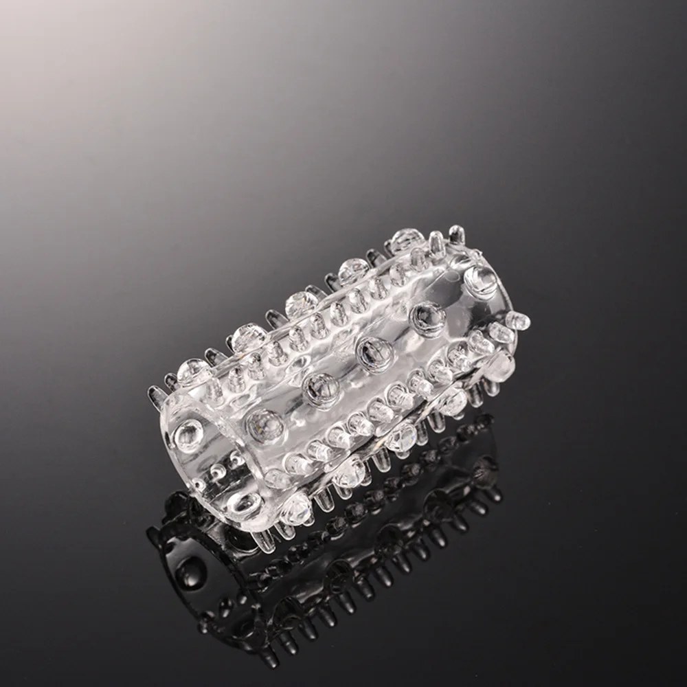 6pcs Crystal Cock Ring Elastic Ball Massage Plastic Penis Ring Erotic Orgasm Pleasure Delay Ejaculation For Male Sex