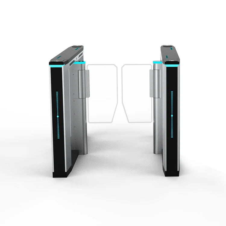 Luxury Self Closing Fast Lane  Smart High Performance Electronic Board High Safety Full automatic Barrier Swing Arm Speed Gate