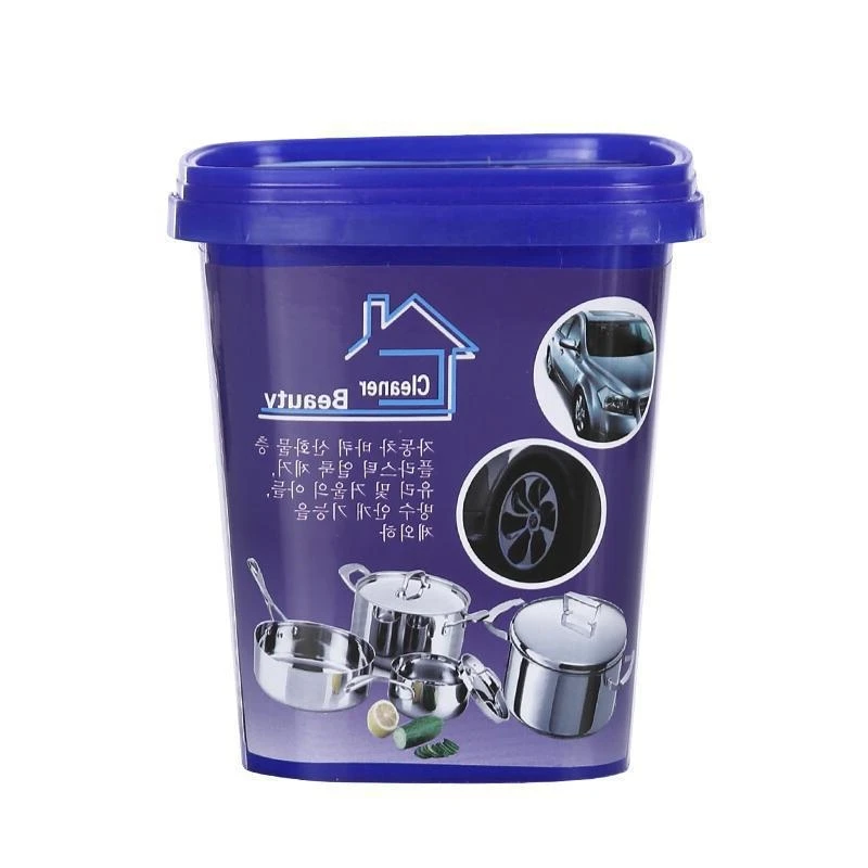 High Quality 400g Stainless Steel Cleaning Paste Household Kitchen Oily Wash Pot Bottom Black Scale to Remove Dirt