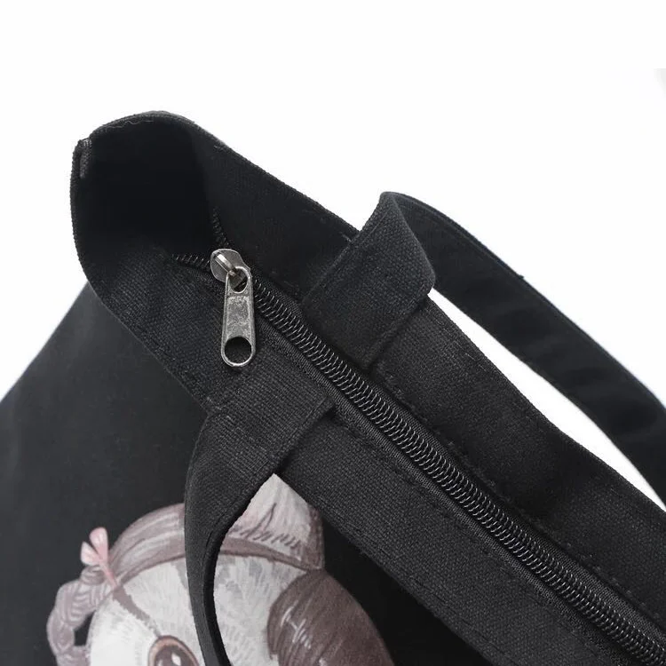 Personalize Custom Printed Design Logo Wholesale Cheap Plain Recycle Cotton Shopping Tote Bag