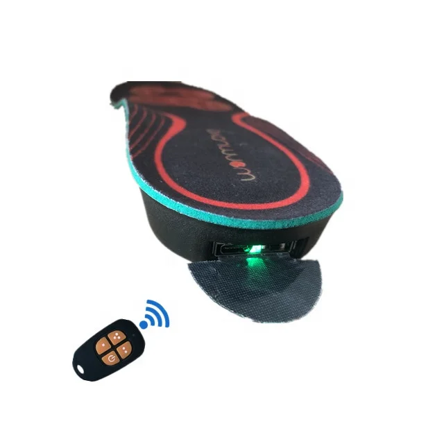 
China manufacturer wonderful quality Customized Wireless Rechargeable Battery Waterproof Heated Insoles 