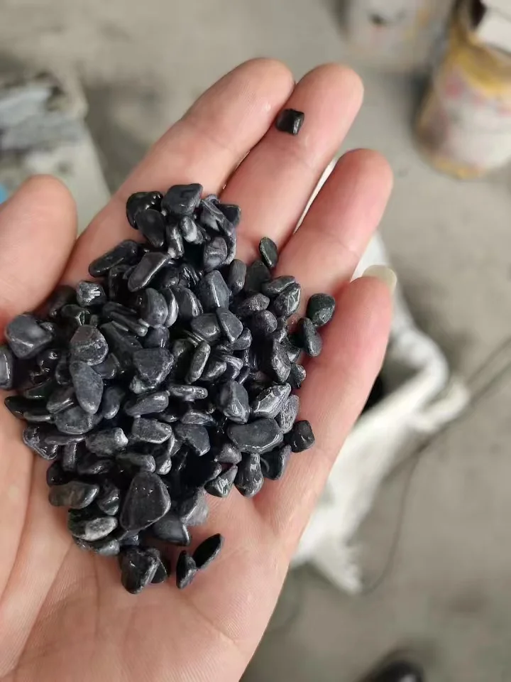 Wholesale Landscape Stone Grey Adhesive Pebble Washed Color Stone Epoxy Floor Terrazzo