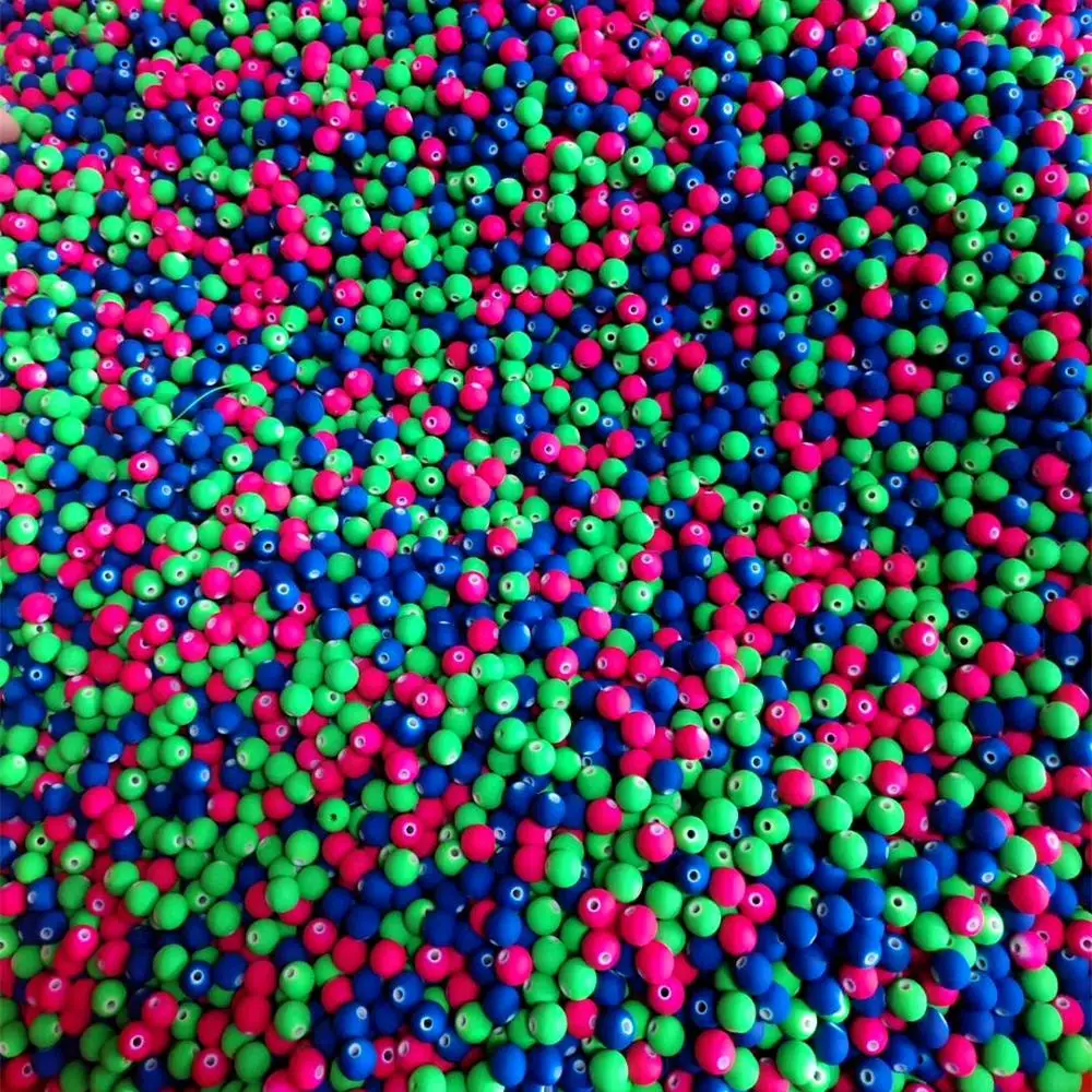 matte colorful acrylic Ball Beads for diy, vase fillers, party decoration  house decoration