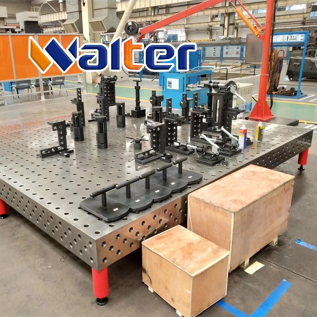 3d Welding Table Clamping System Fixture Jigs Cast Robot Weld Positioner