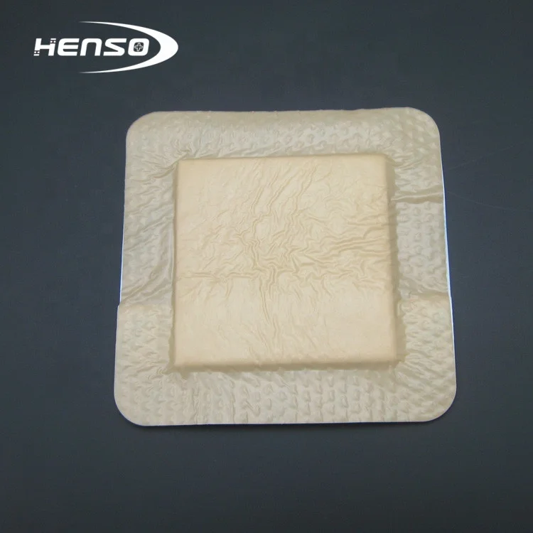 HENSO Soft Silicone Absorbent Foam Dressing