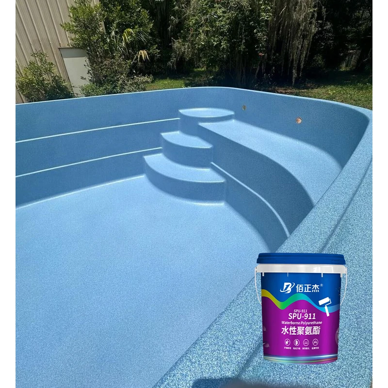 Water-based polyurethane coating for pool  spu 911 factory price