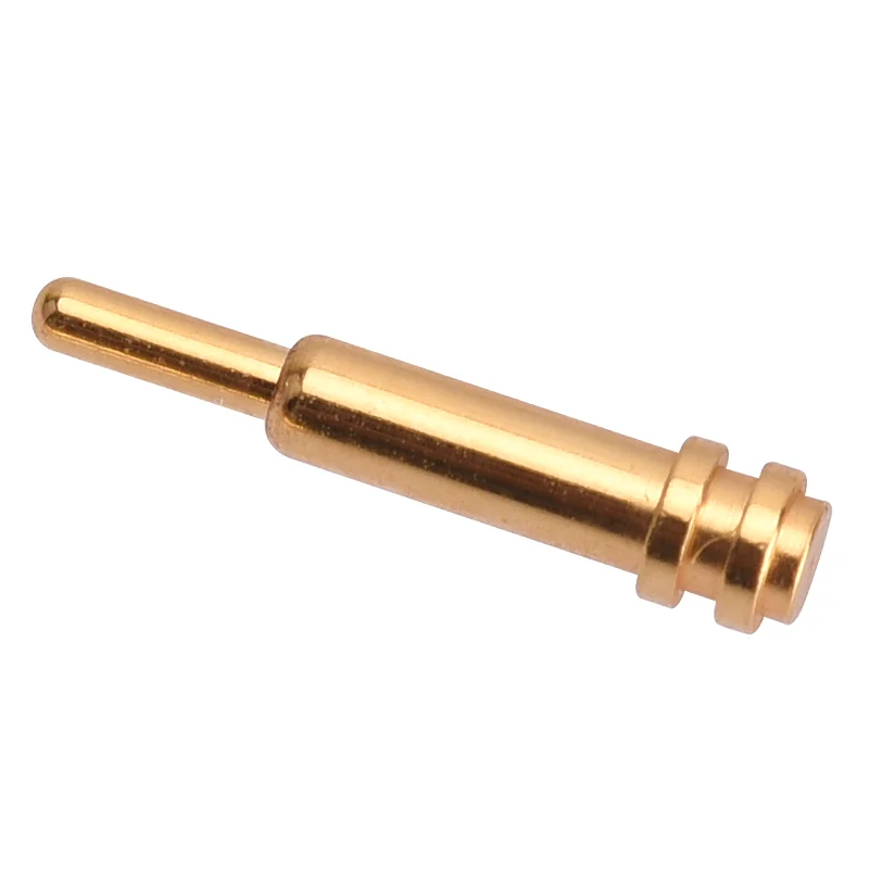 Customize Length 5V2A 12V 2A Single Pin In-Mold Injection Gold Plated Waterproof Pogo Pin Connector