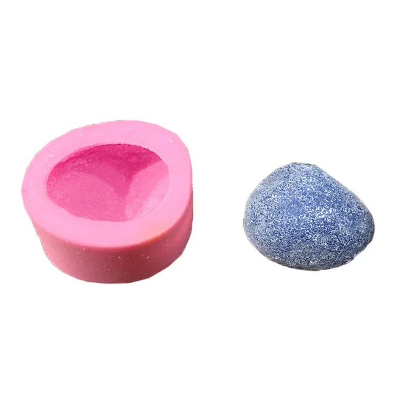 Stone candle mold ins Korean simulation pebble silicone model scented candle DIY material silicone