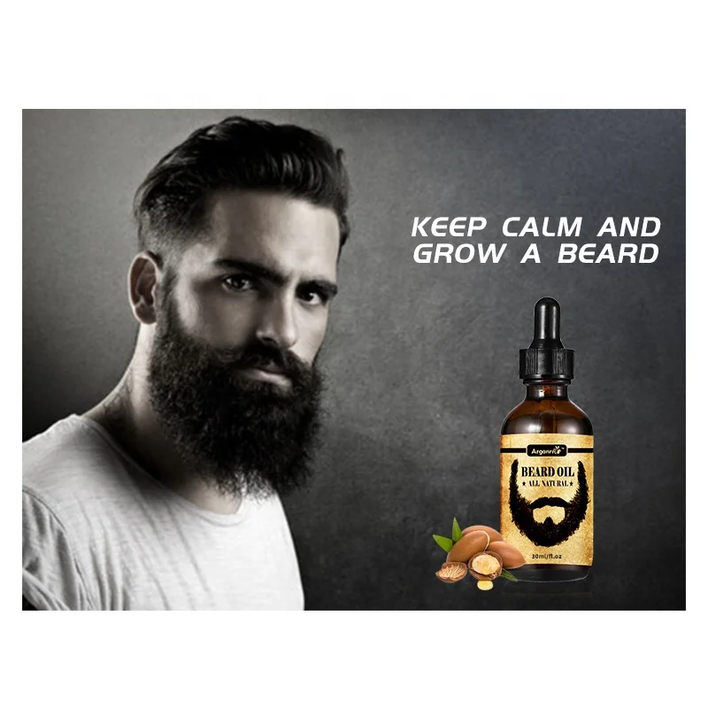 Private label custom mens beard oil beard growth oil organic natural