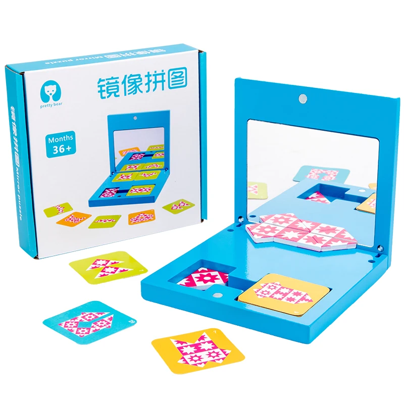 2024 factory direct sale travel puzzle initiation indoor game help kid developing the cognitive ability of geometric  for 3+ old