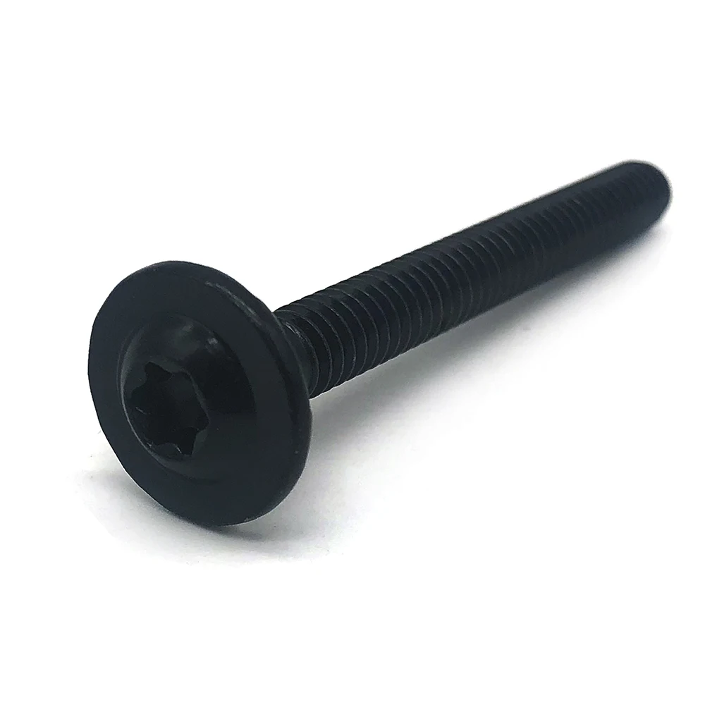 China supplier steel black zinc coated m3x8 torx screw m1.5 m5 x 0.8 x 10mm t20 torx screws