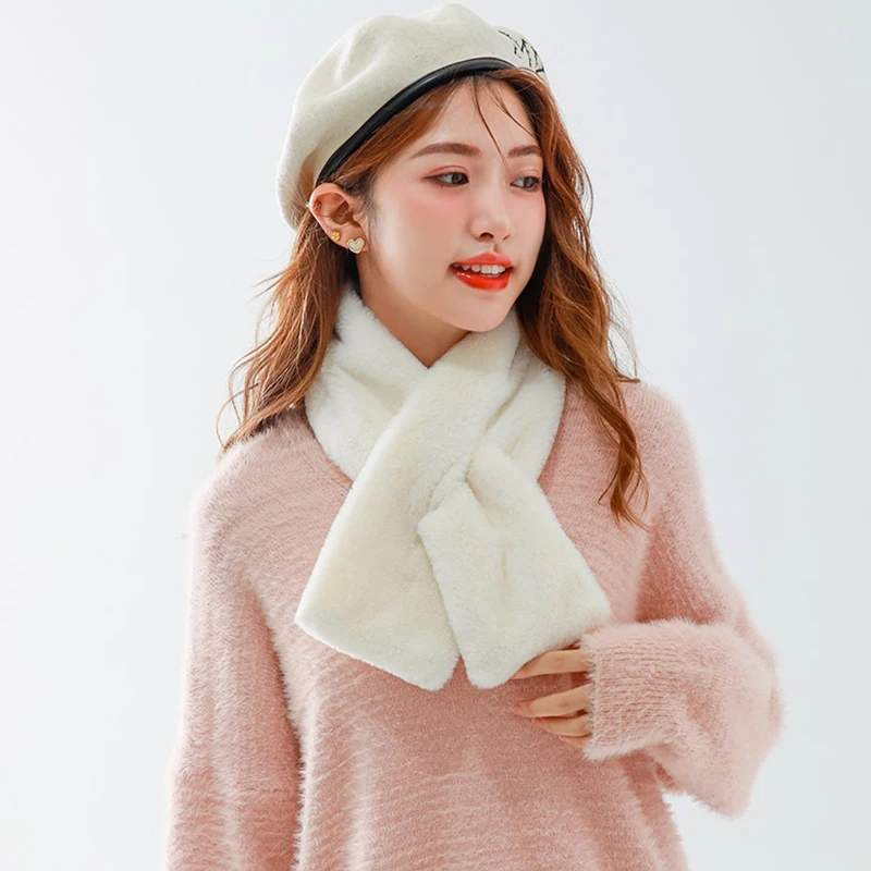 Новый дизайн 2021, высококачественные женские шарфы из искусственного меха, роскошные шарфы, высококачественный зимний шарф с большой вместимостью