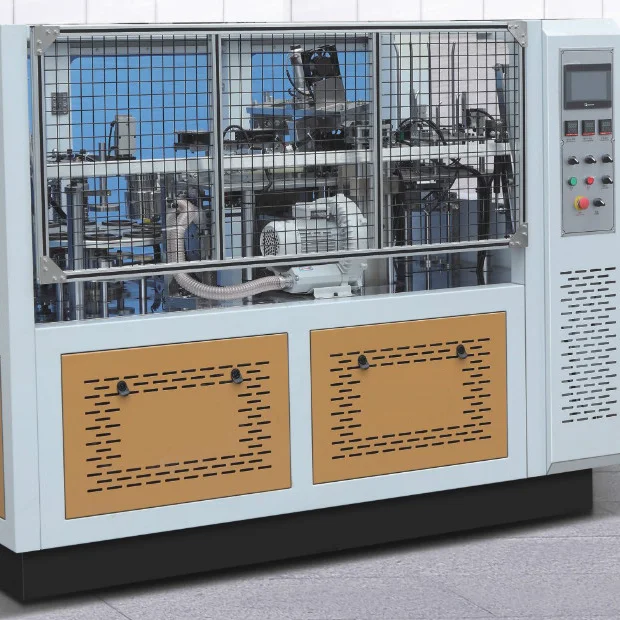 Высокоскоростная автоматическая машина для производства бумажных стаканчиков 100T с двойными стенками, машина для производства стаканчиков для кофе с двойными стенками