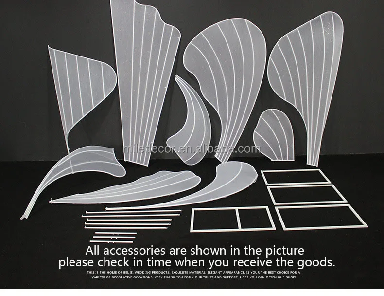 Iron Backdrop Floral Petal Boulevard Photography Background Wedding Photo Props For Wedding