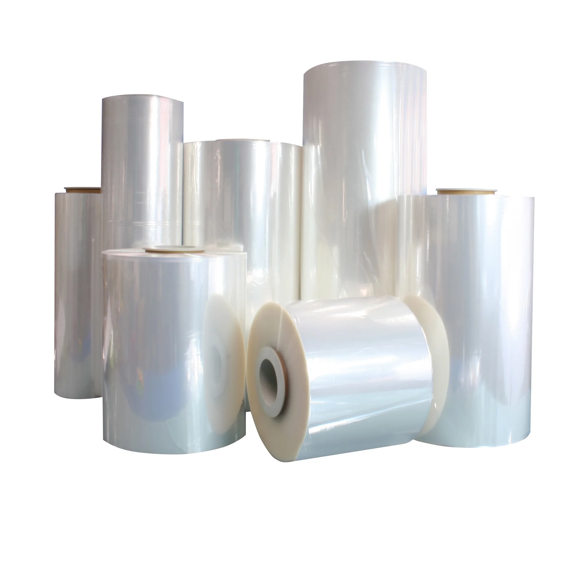 Recyclable GRS RCS certified PCR PE material cosmetics packaging  plastic film rolls for bags