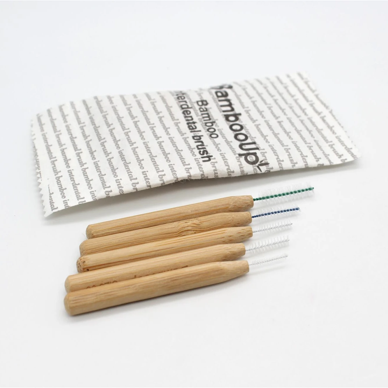 Wholesale  tepe interdental brushes bamboo oral care cleaning toothpick interdental brush