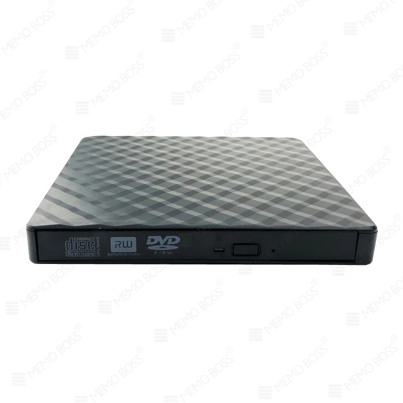 Memoboss Type-C USB 3.0 External DVD Drive RW CD Writer Burner Reader Player Optical Drive For Laptop PC DVD Player