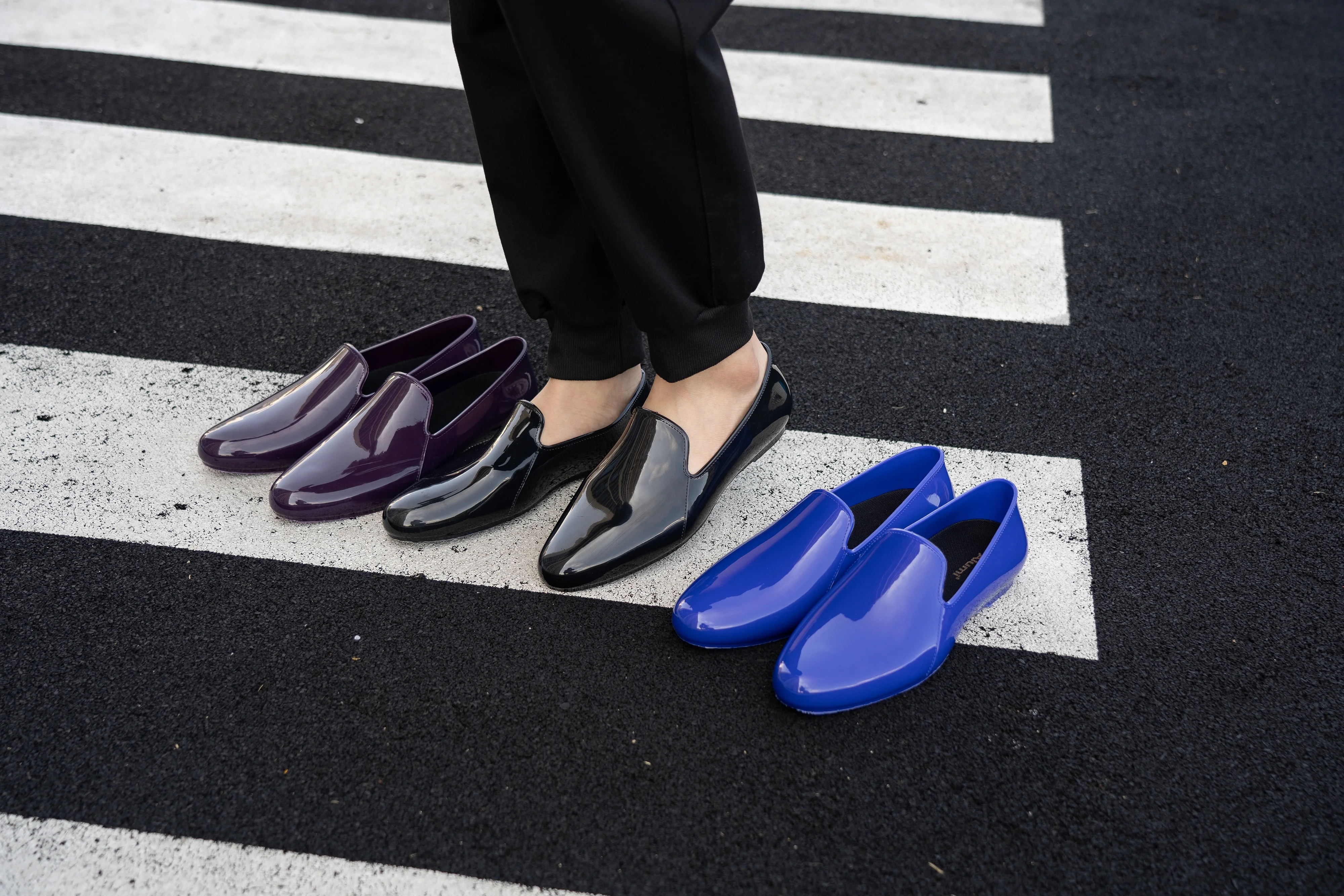 Non-slip Waterproof men fashion rain boots soft and comfortable trend short rain boots