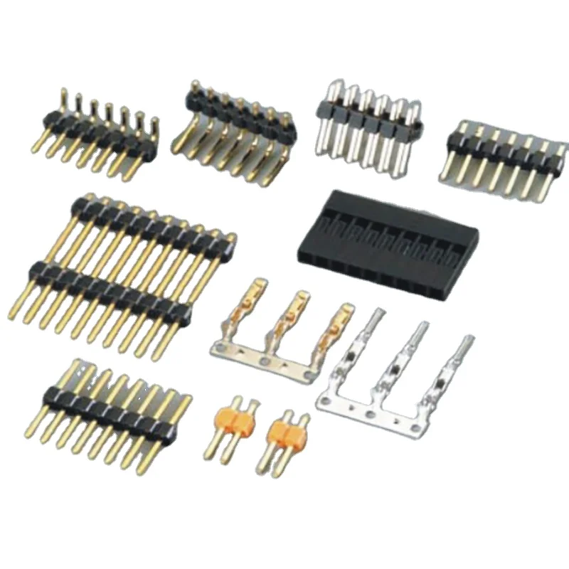 
 Разъем JSV Dupont 2,54, провод 2,54 мм для подключения штекера к гнезду и зажимной терминал для автомобиля  