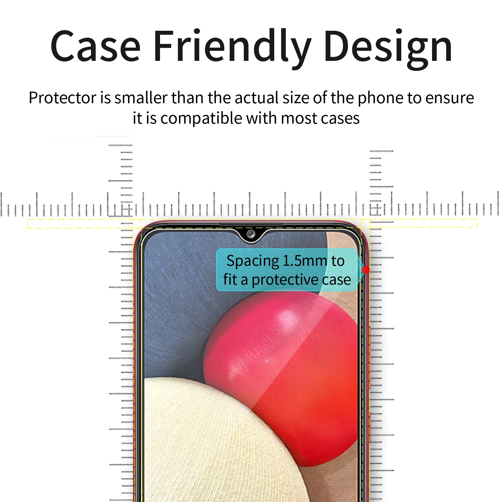 Professional Supply 9H Mobile Tempered Glass Screen Protector Crystal Clear Phone Camera Lens For Samsung