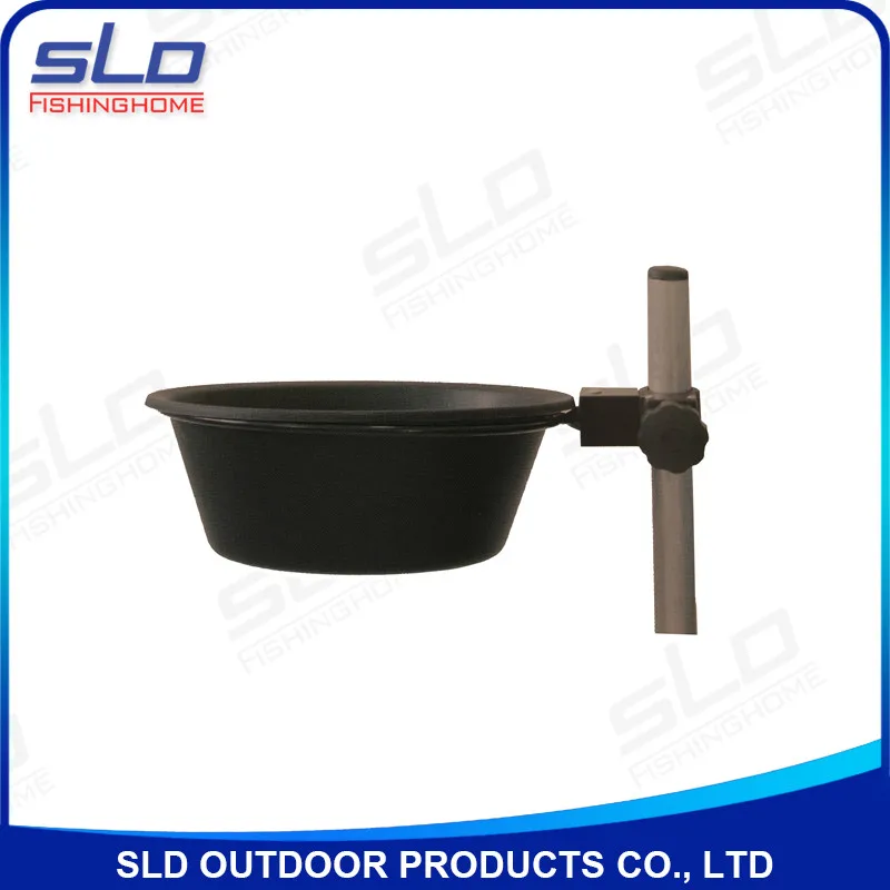 plastic bait bowl with holder for Fishing Seat Box for carp & match fishing