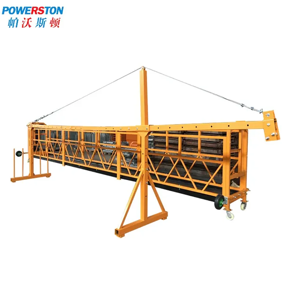 Suspended Platform Customization Hanging Scaffolding Aerial Electric Work Swing Stage Suspended Platform