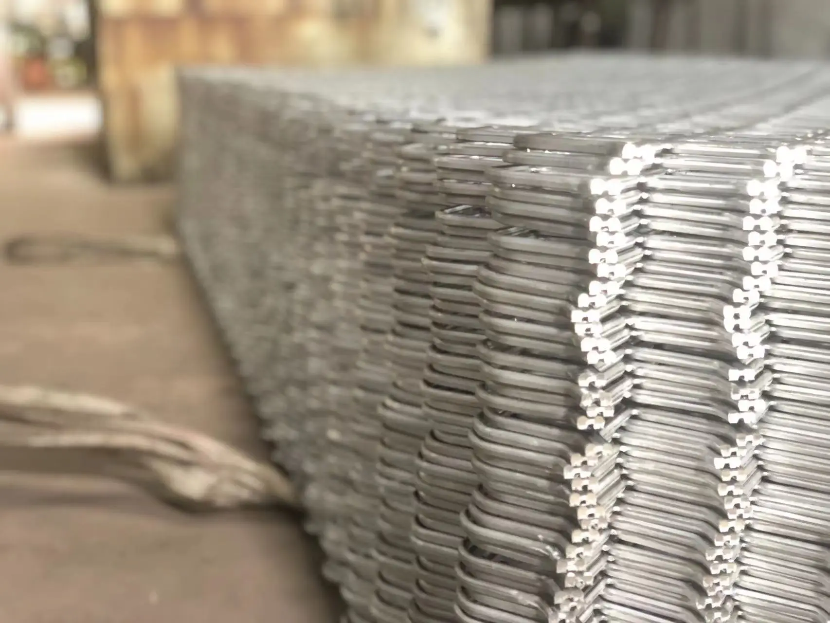 Wholesale High Security Sheet Cladding Diamond Hole Woven Aluminum Expanded Metal Mesh