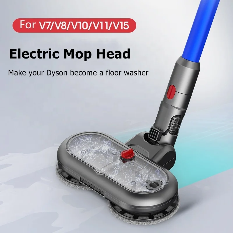 Vacuum Cleaner Electric Mop head Vacuum Cleaner Parts Accessories Wet And Dry Cleaning Mop Head Brush For Dysons V7 V8 V10 V11